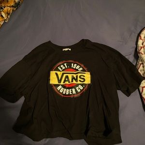 Women’s M Vans Cropped Tee